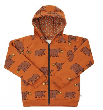 GRIZZLY HOODIE LINED SPARKLES 86/92 21