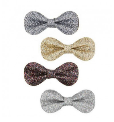 PETITS NOEUDS BRILLANT 4PC 211