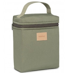 INSULATED BOTTLE+LUNCH BAG GREEN 22