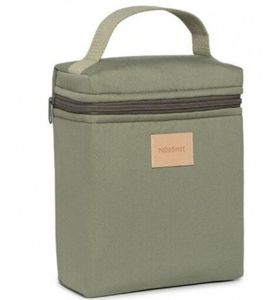 INSULATED BOTTLE+LUNCH BAG GREEN 22
