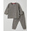 JONGENS PYJAMA GRIJS WASBEER PRINT 3M 21
