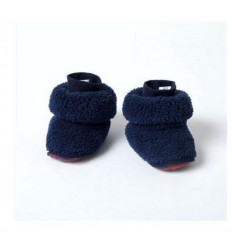 PANTOFFELS DONKERBLAUW 12-24M 21