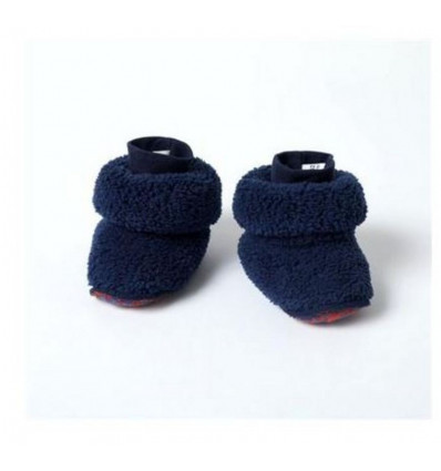 PANTOFFELS DONKERBLAUW 12-24M 21