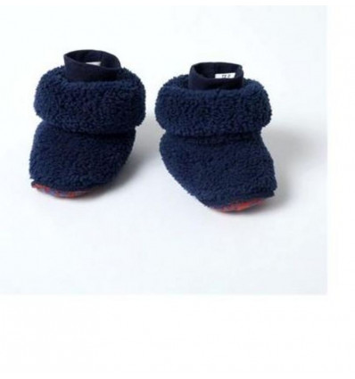 PANTOFFELS DONKERBLAUW 0-6M 21