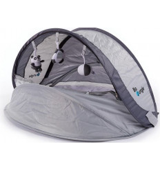 B-PLAY NEST POP UP BED GREY STARS 25