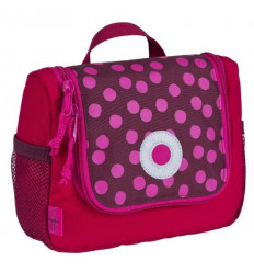 MINI WASHBAG DOTTIE RED 6
