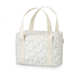 COOLER BAG GREEN LEAVES 21