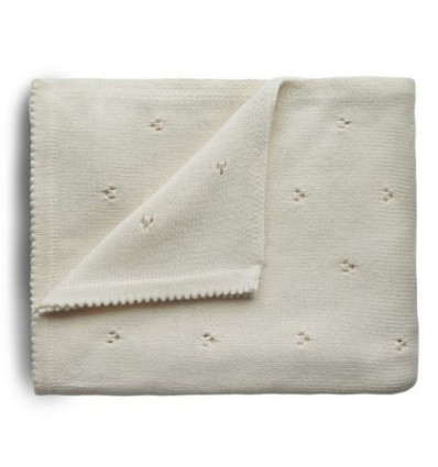 BLANKET POINTELLE IVORY 24