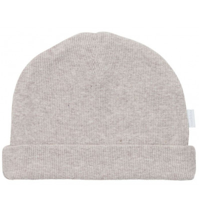 U HAT RIB NEVEL TAUPE MELANGE PREM 21