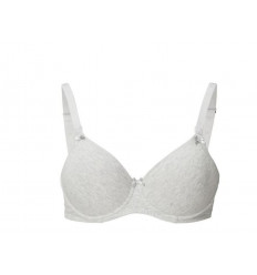 COTTON COMFORT NURSING BRA B85 GREY 21