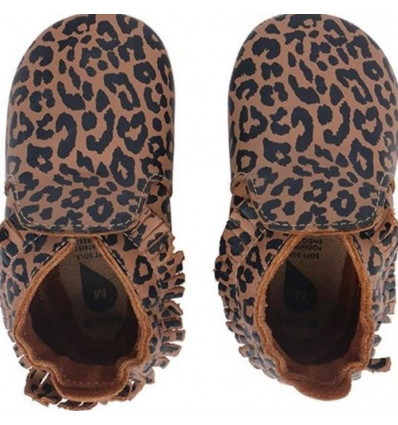 BOBUX SOFT SOLES CARAMEL LEOPARD XL 23