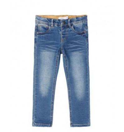 NAME IT TROUSERS MED BLUE DENIM 104 21
