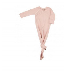 KNOTTED BABY GOWN 0-3 M MISTY ROSE 221