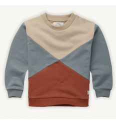 SWEATSHIRT COLORBLOCK AUBURN 6Y 21