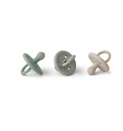 PAULA PACIFIER 3P PEPPERMINT MIX 0-6M 21