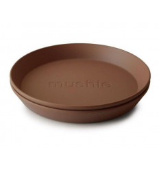 PLATES ROUND CARAMEL 2 PCS 24