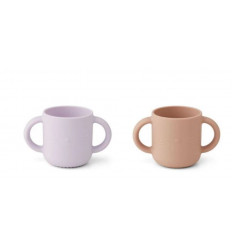 GENE SIL CUP 2P CAT LIGHT LAVEND ROSE 21