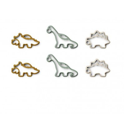 KARINA PANCAKE SHAPE SET DINO CARAMEL 21