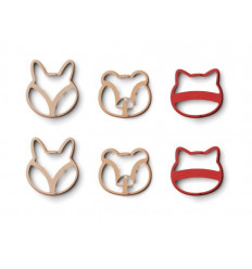KARINA PANCAKE SHAPE SET ROSE 21