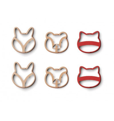 KARINA PANCAKE SHAPE SET ROSE 21