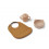 CONNOR BABY DINING SET MR BEAR ROSE 21