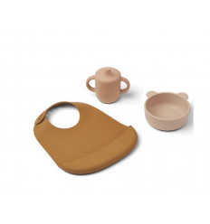 CONNOR BABY DINING SET MR BEAR ROSE 21