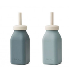 ERIKA MILKSHAKE BOTTLE 2P BLUE MIX 21