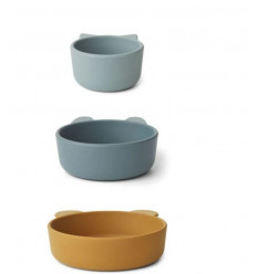 EDDIE BOWLS 3P GOLDEN CARAMEL/BLUE 21