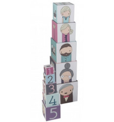 STACKING BLOCKS 10 PCS VILLAGE 62