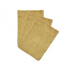WASHCLOTH 3PC HONEY YELLOW 25