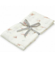 SWADDLE MUSLIN LIGHT WINDFLOWER CREAM 21