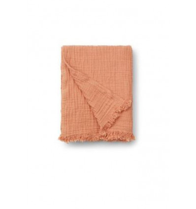 MAGDA MUSLIN BLANKET TUSCANY ROSE 21