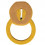 NATURAL RUBBER ROUND TEETHER MR.LION 024