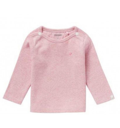 U TEE LS RIB NATAL LIGHT ROSE MEL 50 21