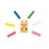 KRIJTJES BUTTERSTIX + HOUDER 22