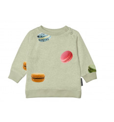 MACARONS GREEN SWEATER BABIES 62 2-4M 21