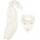 HYDROFIELE DOEK+SPUUGDOEKJE WHITE 23