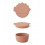 CORNELIUS SNACK BOX DINO DARK ROSE 21