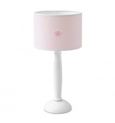 TABLE LAMPSH BRISTOL PRETTY PINK 232