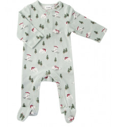 ONESIE WITH FEET CHRISTMAS 9-12M
