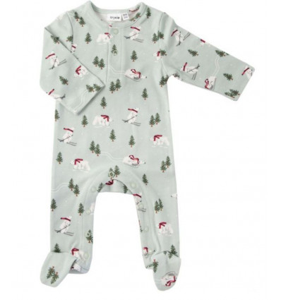ONESIE WITH FEET CHRISTMAS 3-6M