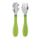 MES PREMIERS COUVERTS BOUTS INOX X2 VERT