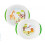 ENSEMBLE ASSIETTES PLATE & CREUSE DECORE