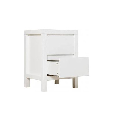 TABLE DE NUIT CORSICA BLANC 23