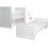 OMVORMBAAR BED 60X120/90X200 CLASSIC WIT