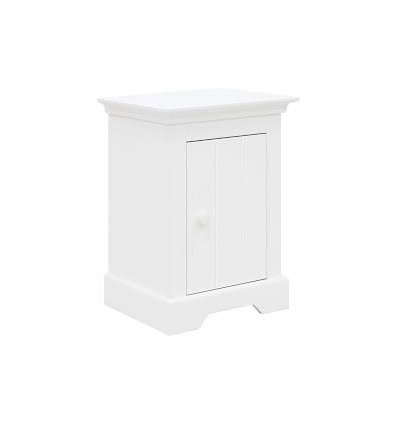 TABLE DE NUIT NARBONNE BLANC 202