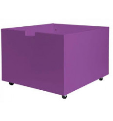 TIROIR A JOUETS AVEC ROULETTES VIOLET 20