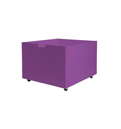 TIROIR A JOUETS AVEC ROULETTES VIOLET 20