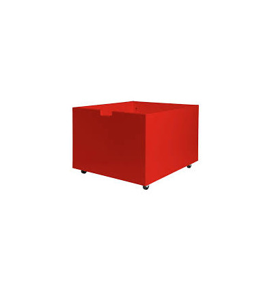 BAKJE MET WIELEN ROOD 82