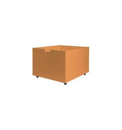 BAKJE MET WIELEN ORANJE 82